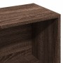 Engineered wood brown oak bookshelf 57x28.5x107.5 cm by , Bookcases and shelves - Ref: Foro24-848009, Price: 65,41 €, Discoun...