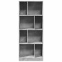 Estantería madera de ingeniería gris hormigón 57x28,5x141 cm de , Librerías y estanterías - Ref: Foro24-847999, Precio: 82,68...