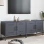 TV furniture 2 units anthracite gray steel 68x39x50.5 cm by , TV Furniture - Ref: Foro24-842939, Price: 179,29 €, Discount: %