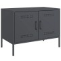 TV furniture 2 units anthracite gray steel 68x39x50.5 cm by , TV Furniture - Ref: Foro24-842939, Price: 179,29 €, Discount: %