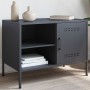 TV stand in anthracite gray steel, 68x39x50.5 cm by , TV Furniture - Ref: Foro24-842998, Price: 95,88 €, Discount: %