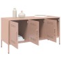 Mueble de TV de acero rosa 100,5x39x50,5 cm de , Muebles TV - Ref: Foro24-842947, Precio: 124,97 €, Descuento: %