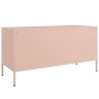 Mueble de TV de acero rosa 100,5x39x50,5 cm de , Muebles TV - Ref: Foro24-842947, Precio: 124,97 €, Descuento: %