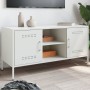 White steel TV stand 100.5x39x50.5 cm by , TV Furniture - Ref: Foro24-842993, Price: 123,66 €, Discount: %