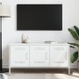 Mueble de TV de acero blanco 100,5x39x50,5 cm de , Muebles TV - Ref: Foro24-842951, Precio: 124,97 €, Descuento: %