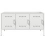 Mueble de TV de acero blanco 100,5x39x50,5 cm de , Muebles TV - Ref: Foro24-842951, Precio: 124,97 €, Descuento: %