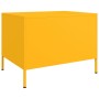 Mesa de centro acero laminado en frío amarillo 68x50x50,5 cm de , Mesas de centro - Ref: Foro24-843033, Precio: 114,83 €, Des...