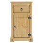 Armario de baño Corona madera maciza de pino 45x33x80 cm de , Muebles de baño - Ref: Foro24-4013400, Precio: 91,99 €, Descuen...