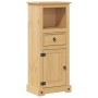 Armario de baño Corona madera maciza de pino 45x33x110 cm de , Muebles de baño - Ref: Foro24-4013402, Precio: 92,24 €, Descue...