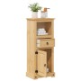 Armario de baño Corona madera maciza de pino 45x33x110 cm de , Muebles de baño - Ref: Foro24-4013402, Precio: 92,24 €, Descue...