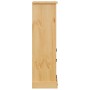 Armario de baño Corona madera maciza de pino 45x33x110 cm de , Muebles de baño - Ref: Foro24-4013402, Precio: 92,24 €, Descue...