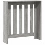 Engineered wood radiator cover in Sonoma gray, measuring 78x20x82 cm. by , Accessories for heating radiators - Ref: Foro24-85...