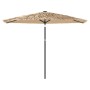 Garden umbrella with brown steel pole 288x288x225 cm by , Umbrellas - Ref: Foro24-4005105, Price: 96,57 €, Discount: %