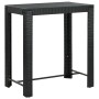 7-piece garden bar set with black PE rattan cushions by , Garden sets - Ref: Foro24-3261455, Price: 422,56 €, Discount: %