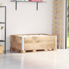 Pallet necklaces, 2 units, solid pine wood, 120x80 cm by , Loading platforms and pallets - Ref: Foro24-4010275, Price: 63,62 ...