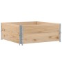 Pallet necklaces, 2 units, solid pine wood, 100x100 cm. by , Loading platforms and pallets - Ref: Foro24-4010289, Price: 65,8...