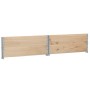 Pallet necklaces, 2 units, solid pine wood, 100x100 cm. by , Loading platforms and pallets - Ref: Foro24-4010289, Price: 65,8...