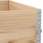 Pallet necklaces, 2 units, solid pine wood, 100x100 cm. by , Loading platforms and pallets - Ref: Foro24-4010289, Price: 65,8...