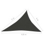 Sail awning anthracite gray HDPE 160 g/m² 4x5x6.8 m by vidaXL, Umbrellas - Ref: Foro24-311101, Price: 40,29 €, Discount: %