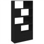 Estantería de madera de ingeniería negra 100x36x189 cm de , Librerías y estanterías - Ref: Foro24-3295325, Precio: 154,82 €, ...