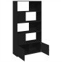 Engineered wood black bookshelf 100x36x189 cm by , Bookcases and shelves - Ref: Foro24-3295325, Price: 154,99 €, Discount: %