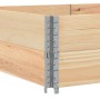 Pallet necklaces, 2 units, solid pine wood, 150x100 cm. by , Loading platforms and pallets - Ref: Foro24-4010305, Price: 83,5...