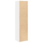 Aparador alto madera de ingeniería blanco 45x41x185 cm de , Aparadores - Ref: Foro24-3281673, Precio: 121,56 €, Descuento: %