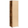 Aparador alto madera de ingeniería roble ahumado 50x41x185 cm de , Aparadores - Ref: Foro24-3281684, Precio: 125,62 €, Descue...