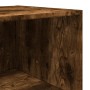 Aparador alto madera de ingeniería roble ahumado 50x41x185 cm de , Aparadores - Ref: Foro24-3281684, Precio: 125,62 €, Descue...