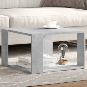 Mesa de centro madera ingeniería gris hormigón 51,5x51,5x30 cm de , Mesas de centro - Ref: Foro24-848139, Precio: 40,08 €, De...