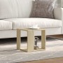 Engineered wood Sonoma oak coffee table 32x32x30 cm by , Coffee table - Ref: Foro24-848145, Price: 27,00 €, Discount: %