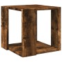 Engineered wood smoked oak coffee table 32x32x30 cm by , Coffee table - Ref: Foro24-848147, Price: 28,14 €, Discount: %