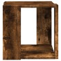 Mesa de centro madera de ingeniería roble ahumado 32x32x30 cm de , Mesas de centro - Ref: Foro24-848147, Precio: 28,99 €, Des...