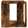 Mesa de centro madera de ingeniería roble ahumado 32x32x30 cm de , Mesas de centro - Ref: Foro24-848147, Precio: 28,14 €, Des...