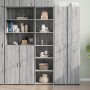 Tall Sonoma Gray Engineered Wood Sideboard 45x41x185 cm by , Sideboards - Ref: Foro24-3281678, Price: 120,43 €, Discount: %