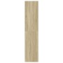 Aparador alto madera de ingeniería roble Sonoma 30x41x185 cm de , Aparadores - Ref: Foro24-846413, Precio: 98,99 €, Descuento: %