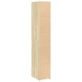 Aparador alto madera de ingeniería roble Sonoma 30x41x185 cm de , Aparadores - Ref: Foro24-846413, Precio: 98,99 €, Descuento: %