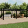 Garden gazebo with retractable anthracite aluminum roof 3x6 m by , Tents and gazebos - Ref: Foro24-3217062, Price: 801,59 €, ...