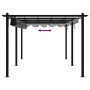 Garden gazebo with retractable anthracite aluminum roof 3x6 m by , Tents and gazebos - Ref: Foro24-3217062, Price: 801,59 €, ...