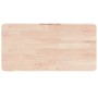 Estante de lavabo de pared de acero y madera maciza de roble de , Tocadores de baño - Ref: Foro24-3302328, Precio: 76,68 €, D...