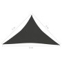 Toldo de vela gris antracita HDPE 160 g/m² 5x5x6 m de vidaXL, Sombrillas - Ref: Foro24-311100, Precio: 37,22 €, Descuento: %