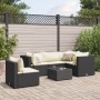 Garden furniture set, 6 pieces, with black synthetic rattan cushions. by , Garden sets - Ref: Foro24-3308160, Price: 404,95 €...