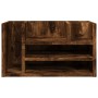 Organizador escritorio madera roble ahumado 44,5x24x25 cm de , Clasificación y organización - Ref: Foro24-848042, Precio: 39,...