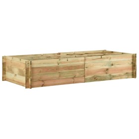 Planter for vegetables made of impregnated pine wood 197x100x40cm by vidaXL, Pots and planters - Ref: Foro24-43345, Price: 84...