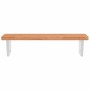 Wall-mounted sink shelf made of steel and solid beech wood by , bathroom vanities - Ref: Foro24-3302446, Price: 144,33 €, Dis...