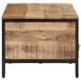 Mesa de centro de madera maciza de mango rugosa 90x50x30 cm de , Mesas de centro - Ref: Foro24-374064, Precio: 157,05 €, Desc...