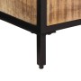 Mesa de centro de madera maciza de mango rugosa 90x50x30 cm de , Mesas de centro - Ref: Foro24-374064, Precio: 157,05 €, Desc...