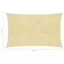 Beige HDPE sail awning 160 g/m² 2x5 m by vidaXL, Umbrellas - Ref: Foro24-311121, Price: 30,10 €, Discount: %