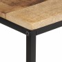 Massivholz-Konsolentisch aus grobem Mangoholz 70x35x70 cm von , Seitentische - Ref: Foro24-374070, Preis: 91,57 €, Rabatt: %