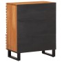 Solid acacia wood sideboard 60x34x75 cm by , Lockers and storage cabinets - Ref: Foro24-377452, Price: 145,99 €, Discount: %